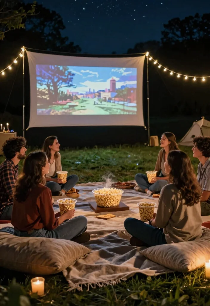 12 Hens Party Ideas for Fun Chic and Easy to Plan Pre Wedding Moments - 12. Eco-Friendly Movie Night 1