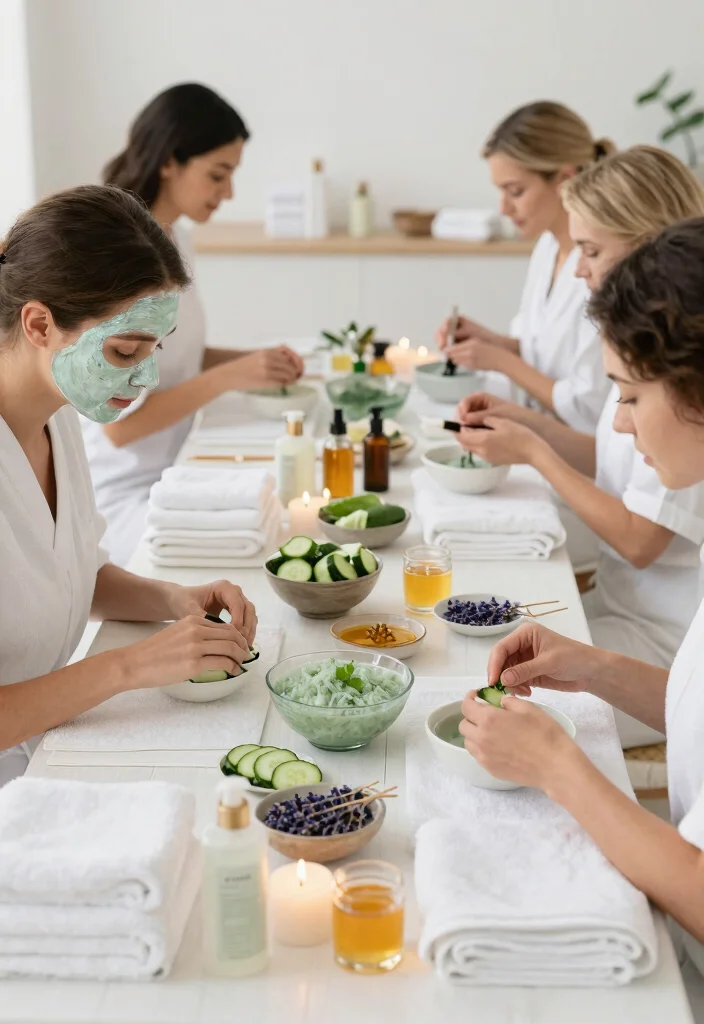12 Hens Party Ideas for Fun Chic and Easy to Plan Pre Wedding Moments - 2. DIY Spa Day 1