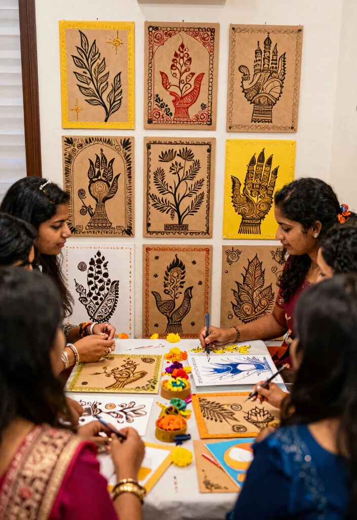 12 Mehendi Party Ideas for Colorful Festive and Cultural Celebrations - 12. Personalized Mehendi Design Boards 1