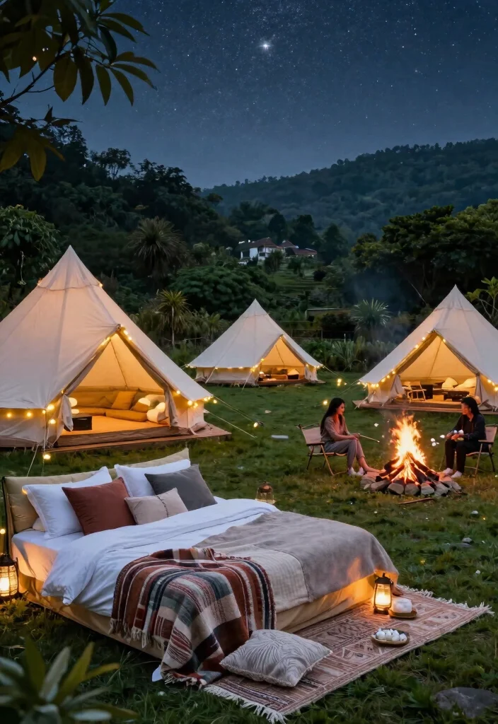 12 Pre Wedding Party Ideas for Fun Relaxed and Joyful Gatherings 8 12 Pre Wedding Party Ideas for Fun Relaxed and Joyful Gatherings - 8. Glamping Pre Wedding Retreat 1