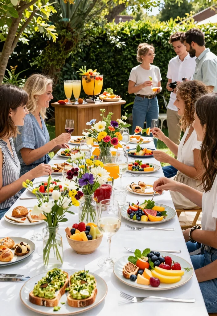 12 Pre Wedding Party Ideas for Fun Relaxed and Joyful Gatherings 9 12 Pre Wedding Party Ideas for Fun Relaxed and Joyful Gatherings - 9. Eco-Friendly Brunch Gathering 1