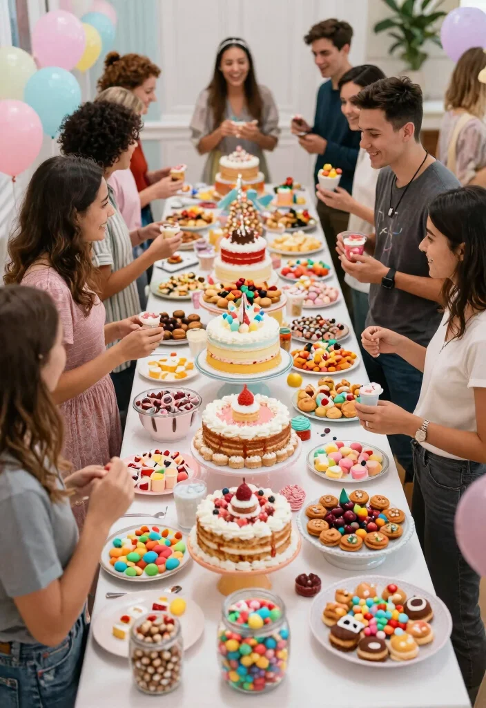 12 Stylish, Memorable, and Timeless 40th Anniversary Party Ideas - 12. A Sweet Retreat 1