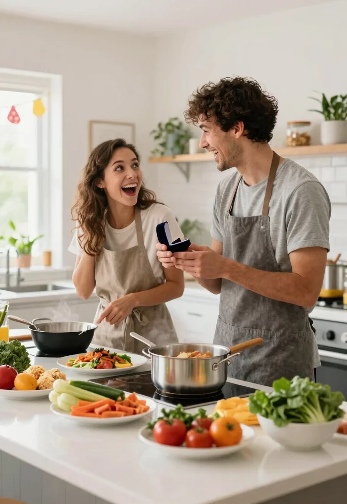 12 Valentine's Proposal Ideas for Romantic Sweet and Love Filled Surprises - 10. A Culinary Adventure 1