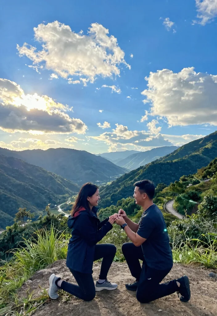 12 Valentine's Proposal Ideas for Romantic Sweet and Love Filled Surprises - 3. Scenic Mountain Hike 1