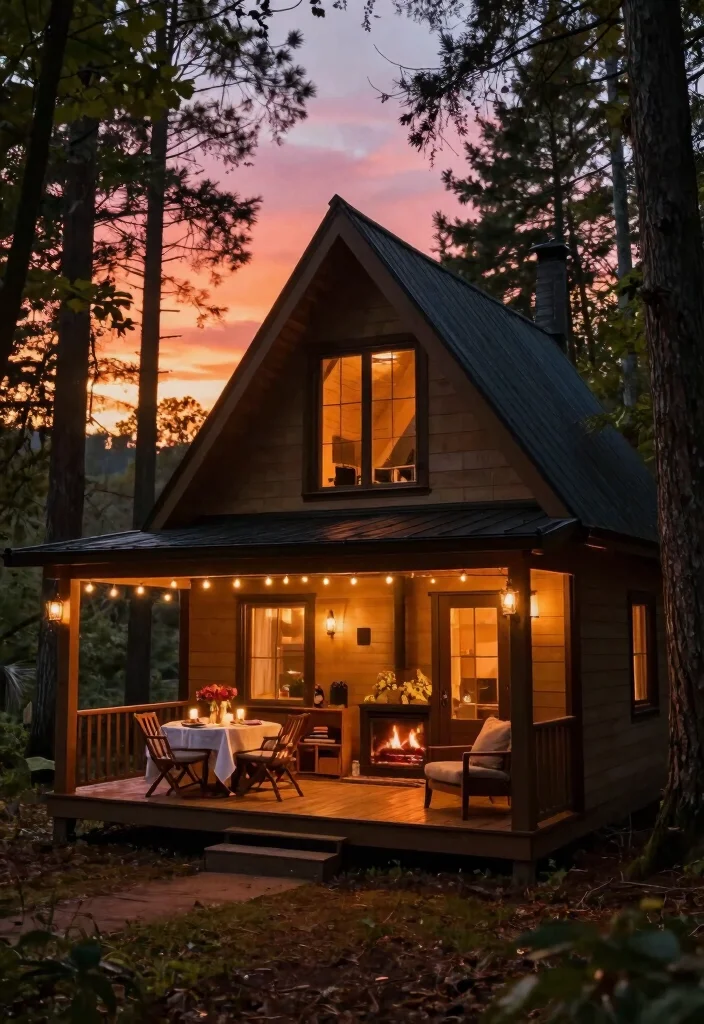 12 Valentine's Proposal Ideas for Romantic Sweet and Love Filled Surprises - 6. Getaway to a Romantic Cabin 1