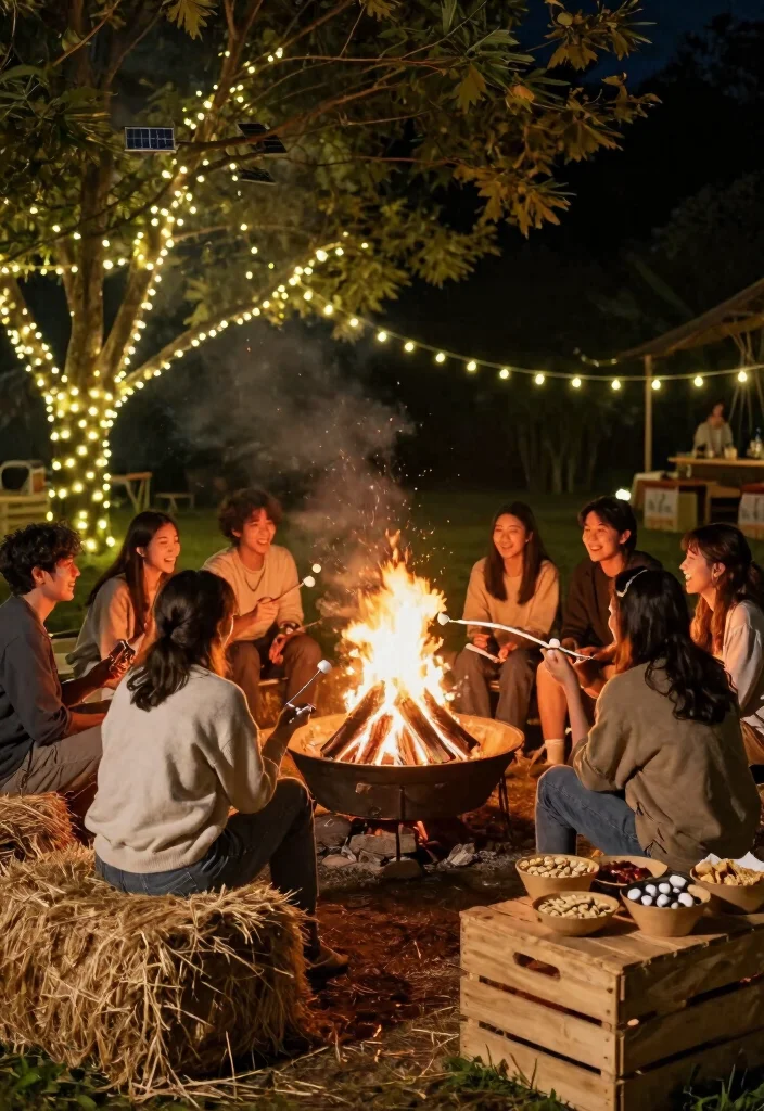 12 Wedding After Party Ideas for Fun, Relaxed, and Late Night Celebrations 1 12 Wedding After Party Ideas for Fun, Relaxed, and Late Night Celebrations - 1. Eco-Friendly Bonfire Gathering 1