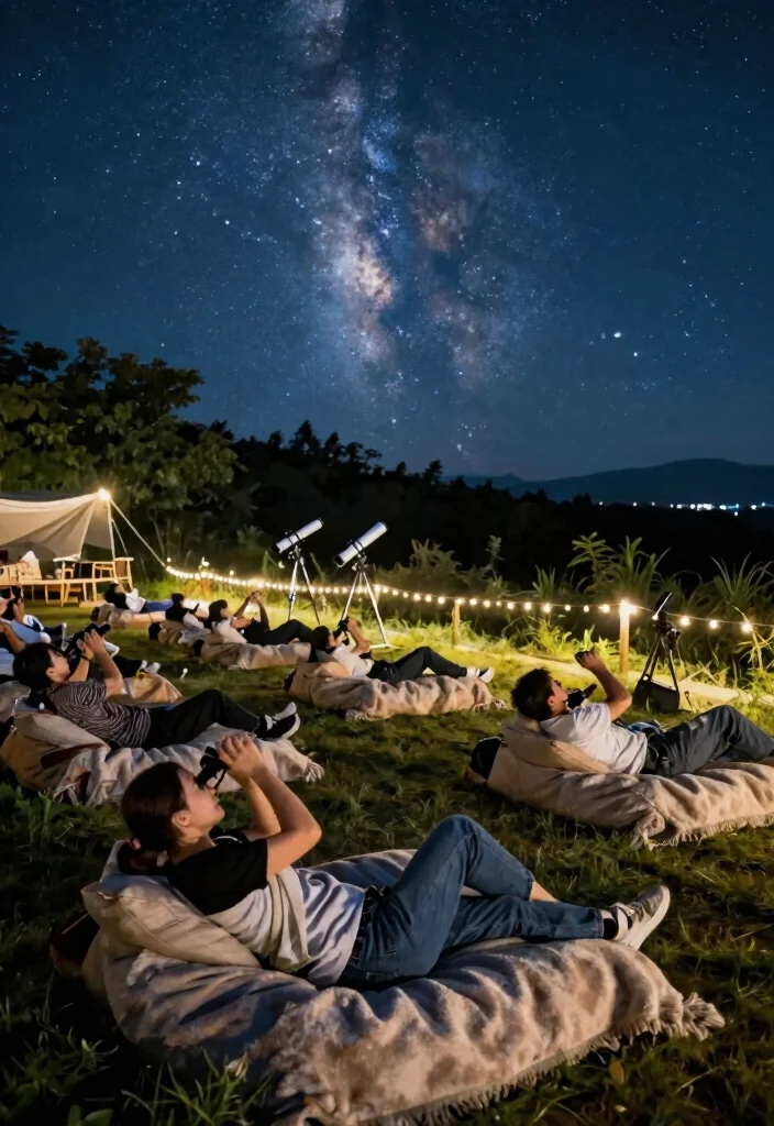 12 Wedding After Party Ideas for Fun, Relaxed, and Late Night Celebrations 12 12 Wedding After Party Ideas for Fun, Relaxed, and Late Night Celebrations - 12. Stargazing and Reflection Space 1