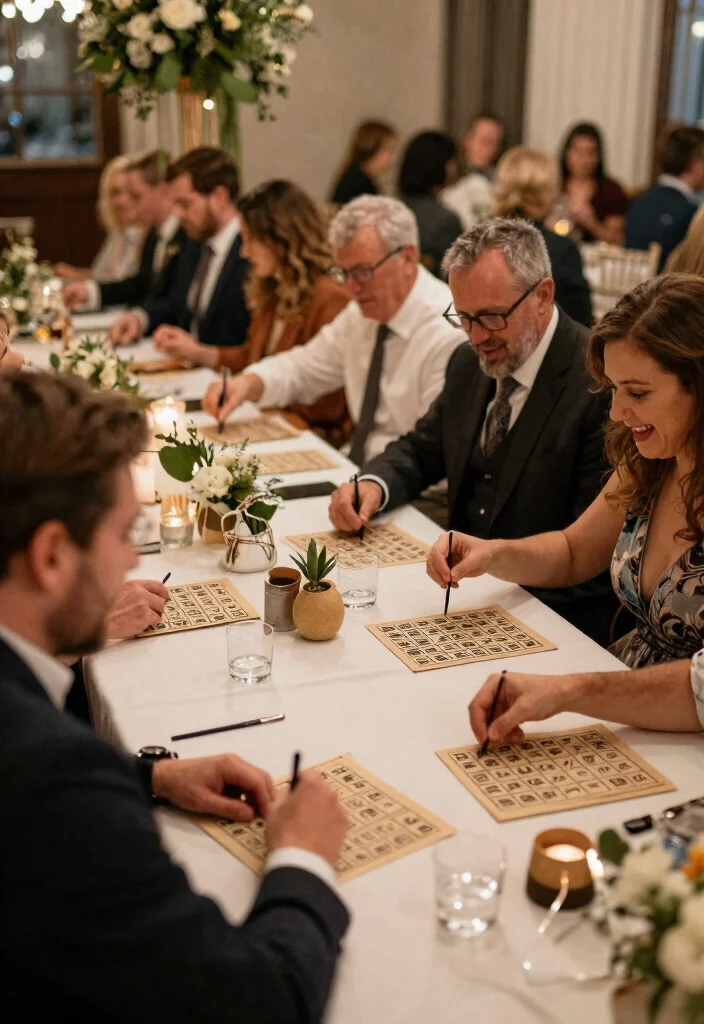 12 Wedding Party Game Ideas for Fun Interactive and Guest Friendly Moments 6 12 Wedding Party Game Ideas for Fun Interactive and Guest Friendly Moments - 6. Eco-Conscious Bingo 1