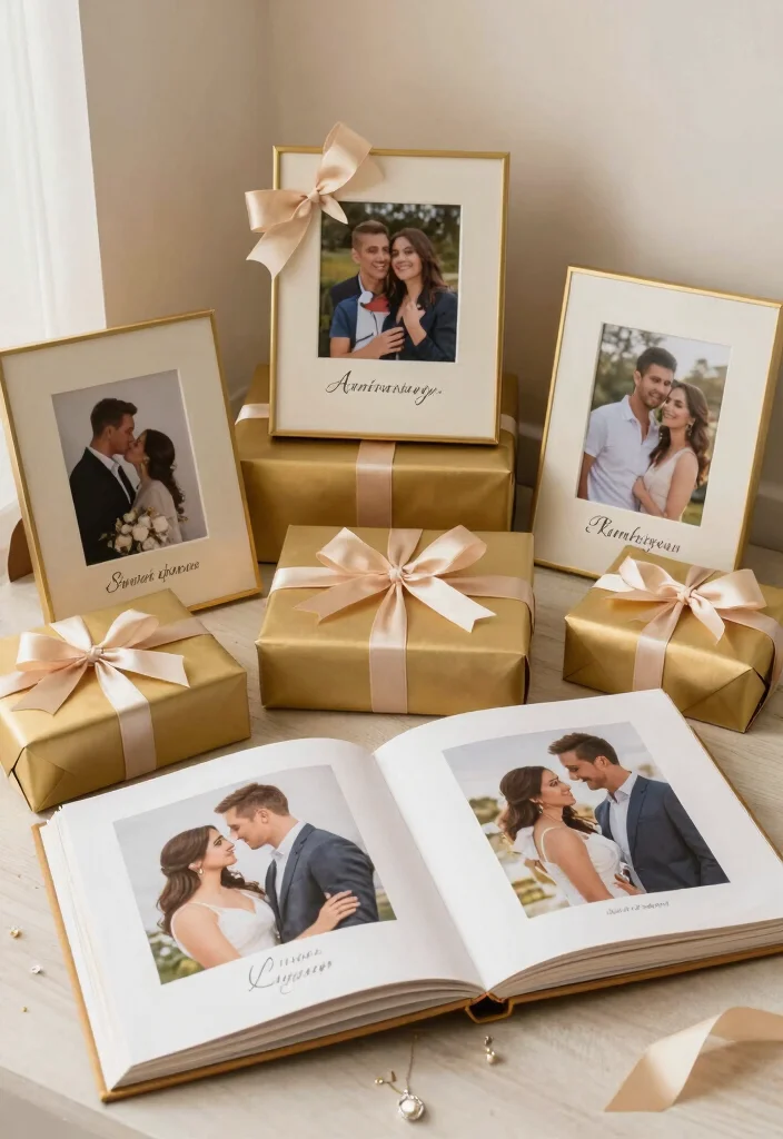 14 50th Anniversary Party Ideas for Elegant Meaningful Golden Celebrations 4 14 50th Anniversary Party Ideas for Elegant Meaningful Golden Celebrations - 4. Personalized Anniversary Gifts 1