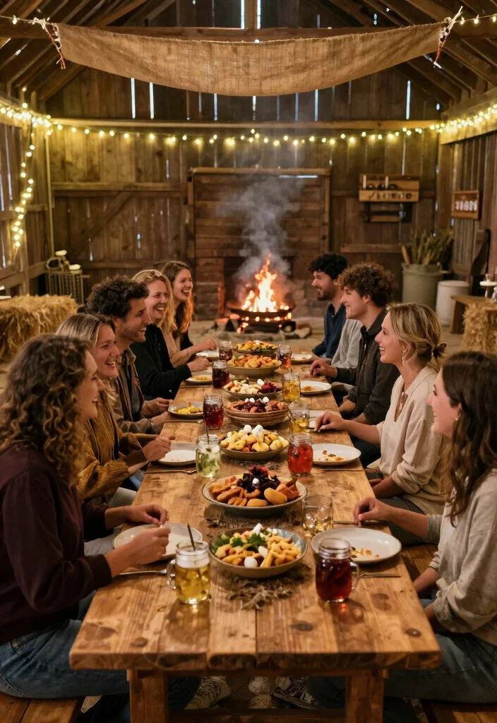 14 Anniversary Party Ideas for Elegant, Memorable, and Heartfelt Gatherings 6 14 Anniversary Party Ideas for Elegant, Memorable, and Heartfelt Gatherings - 6. Rustic Barn Celebration 1