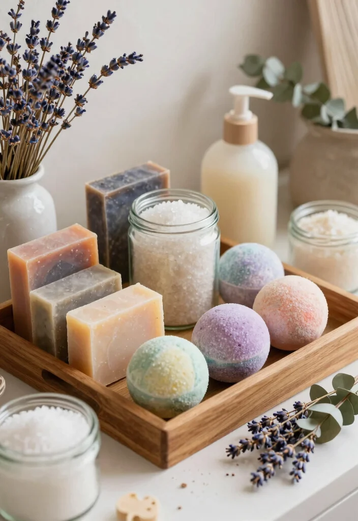14 Bridesmaid Proposal Ideas for Sweet Thoughtful and Stylish Surprises - 3. Handmade Bath Products 1