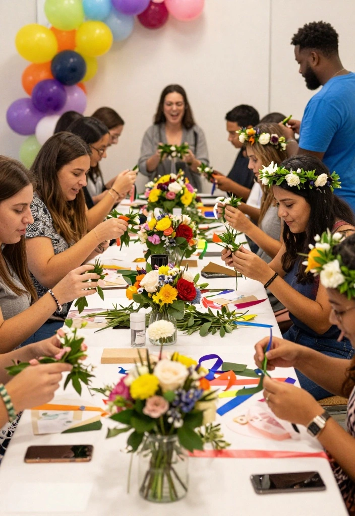 14 Engagement Party Decoration Ideas for Chic, Romantic, and Photo-Ready Events - 13. Interactive Decor Stations 1