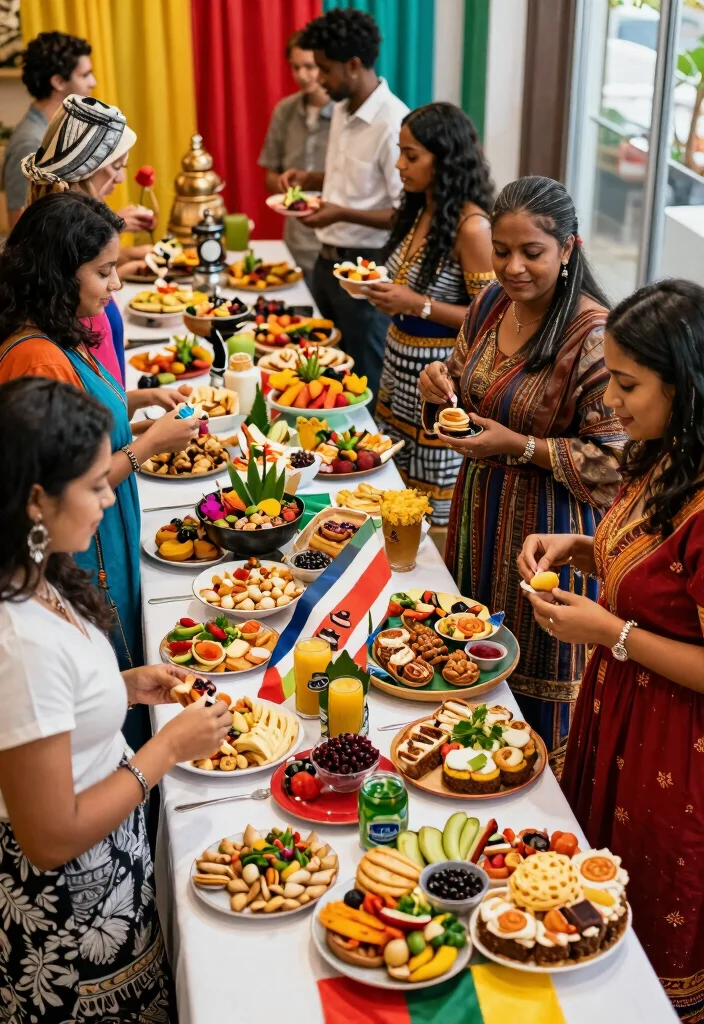 14 Engagement Party Theme Ideas for Creative Stylish and Memorable Events - 10. Around the World 1